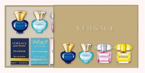 versace classic crystal miniature coffret|Versace gift sets.